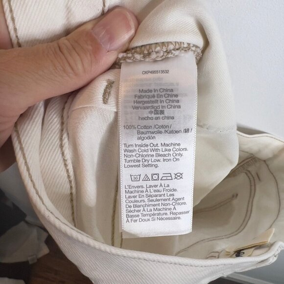 Madewell $148 Womens The Dean Easy Straight Jean VIntage Canvas Size 30 NU051 - Picture 8 of 9